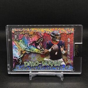 2023 Wild Card Alumination Rainbow‎ Rookie Dino-Might C.J. Stroud #AD-CS 6/25 RC